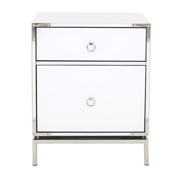Collier 2-Drawer Side Table - Image 0