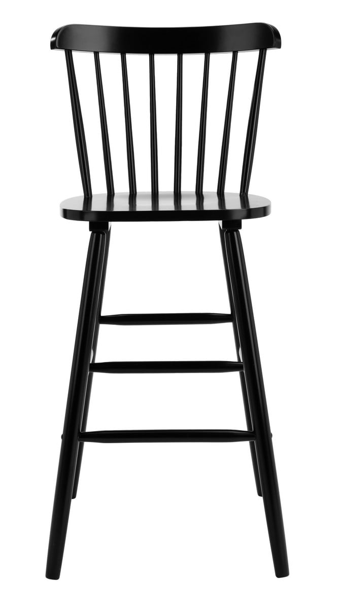 Galena Bar Stool - Black - Safavieh - Image 0