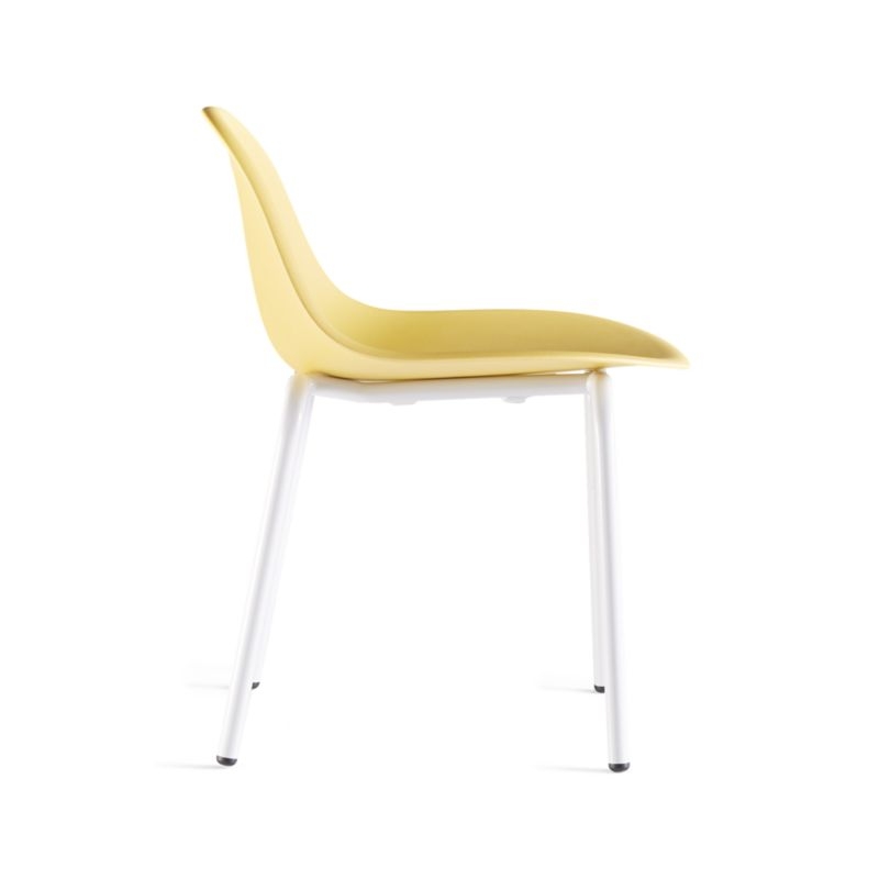 Lennon Yellow Molded Play Chair - Image 2