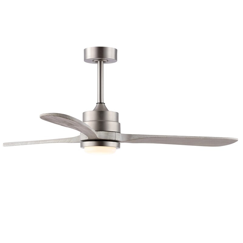 52'' Gatto 3 - Blade LED Propeller Ceiling Fan with Remote Control and Light Kit Included - Image 2