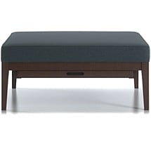 Nash Square Ottoman with Tray - Image 0