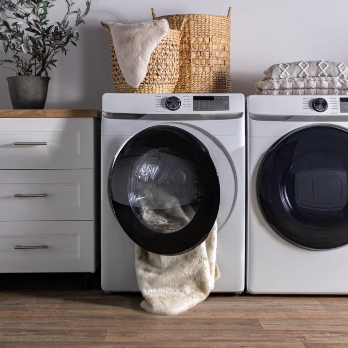 Faux Cowhide Washable Area Rug - Image 1