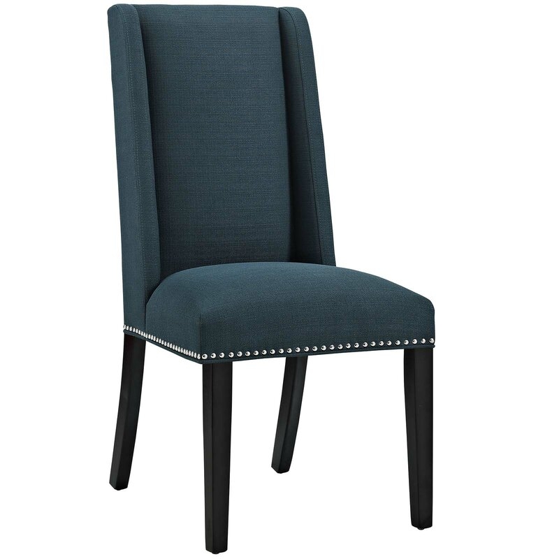 Gabilan Upholstered Parsons Chair - Azure (Set of 4) - Image 0