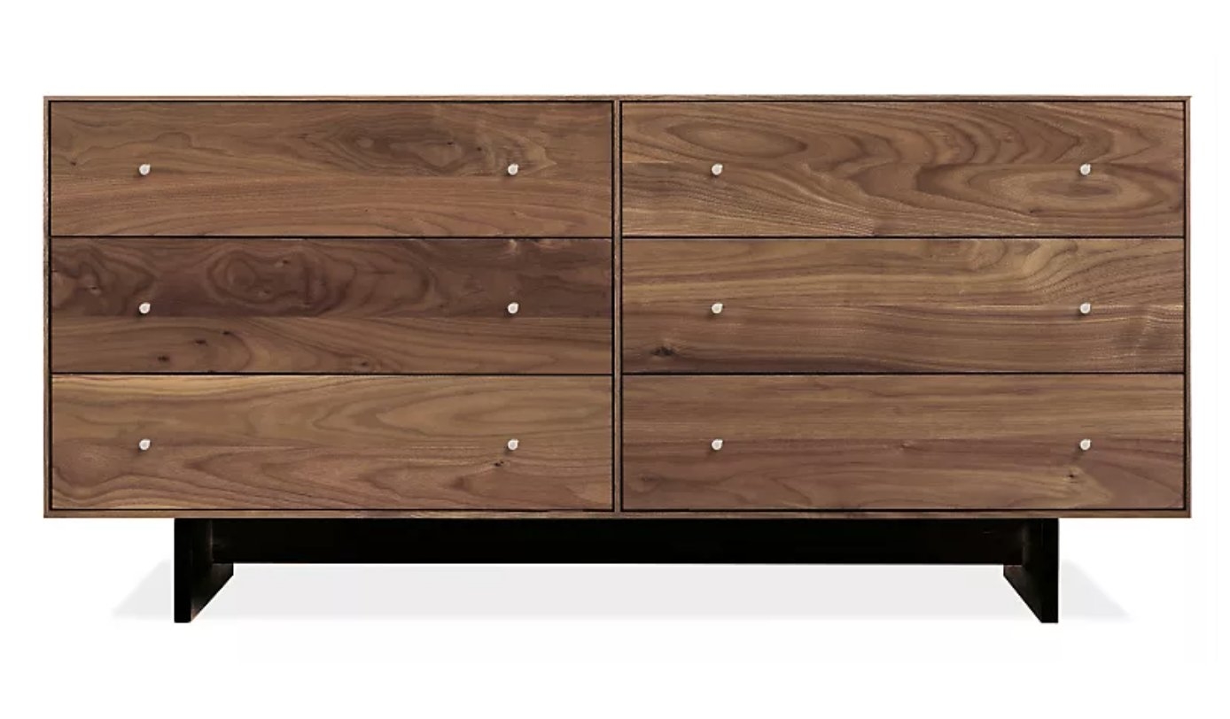 Hudson Dressers with Wood Base - Image 0