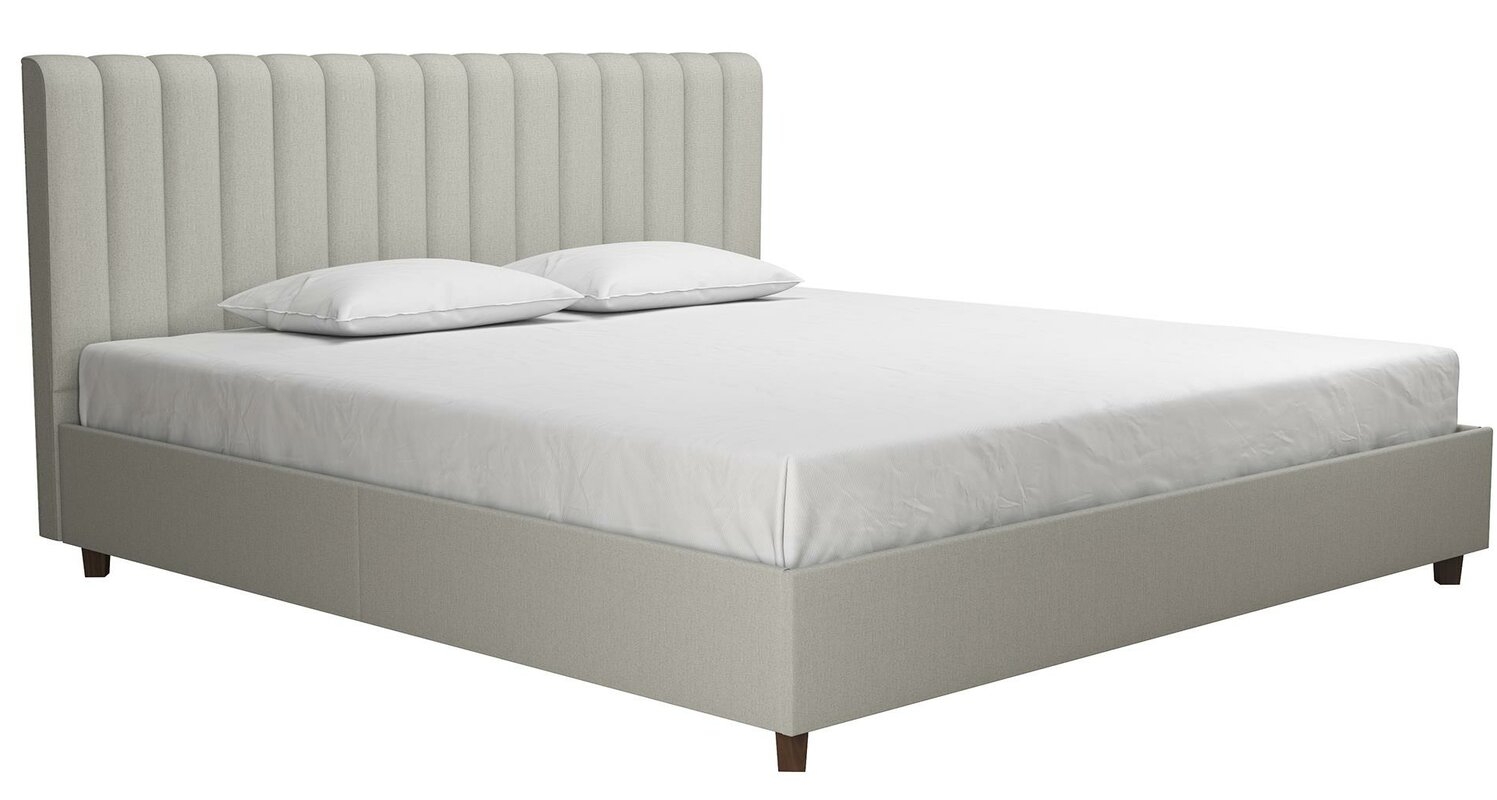 Brittany Upholstered Platform Bed - Image 3