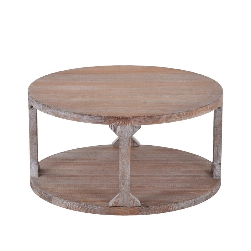 Glennville Floor Shelf Coffee Table - Image 0
