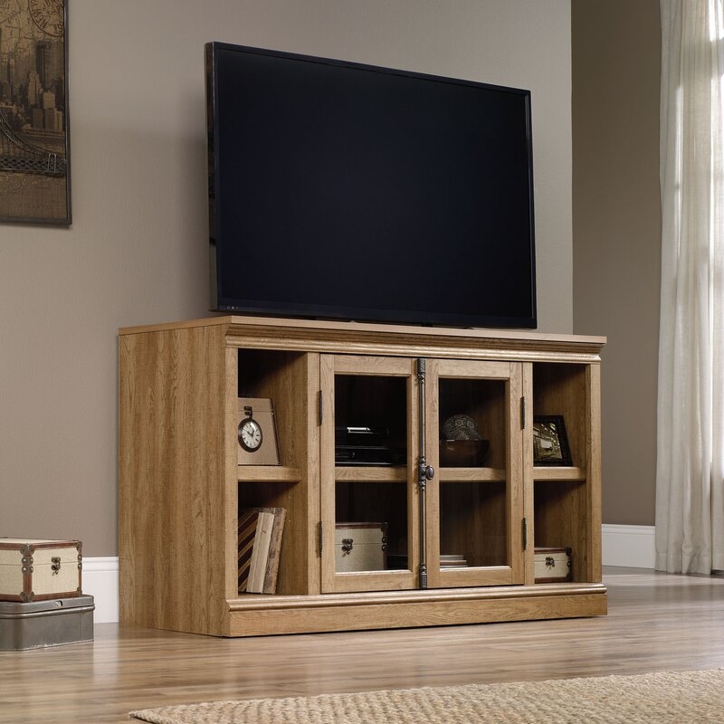 Bowerbank TV Stand for TVs up to 60" / Scribed Oak - Image 1