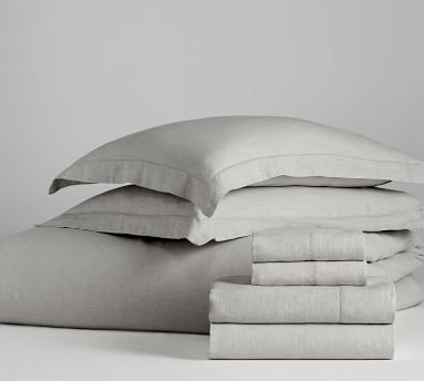 Belgian Linen Bed in a Bag, Queen, Flax - Image 1