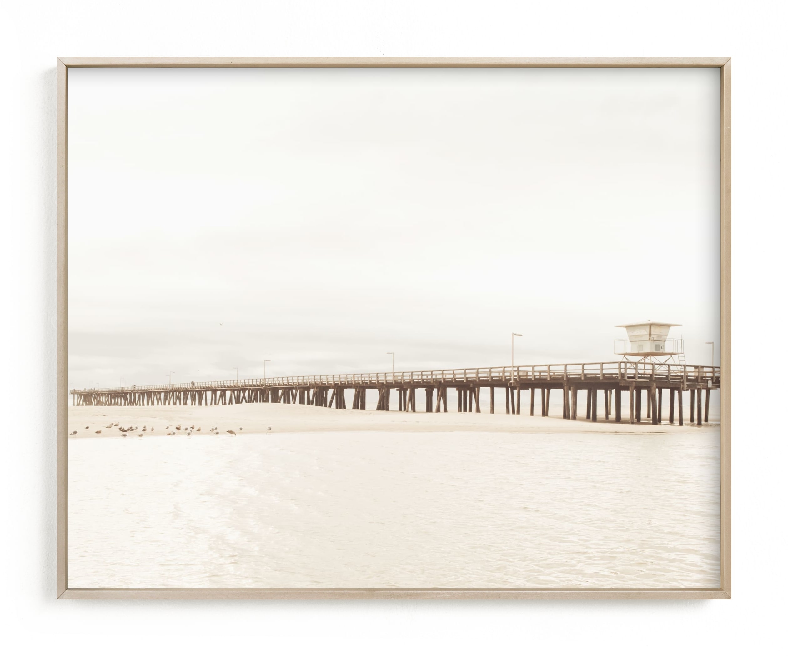 stormy pier - 20 x 16 - Image 0