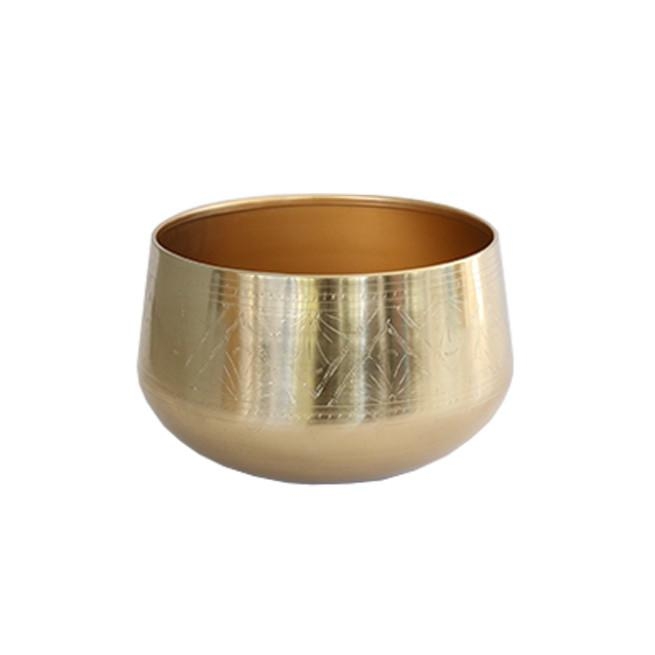 Gold Tulum Pot - Large - Image 0