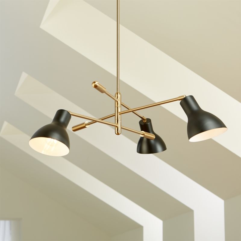 Kace 3 Arm Chandelier - Image 1