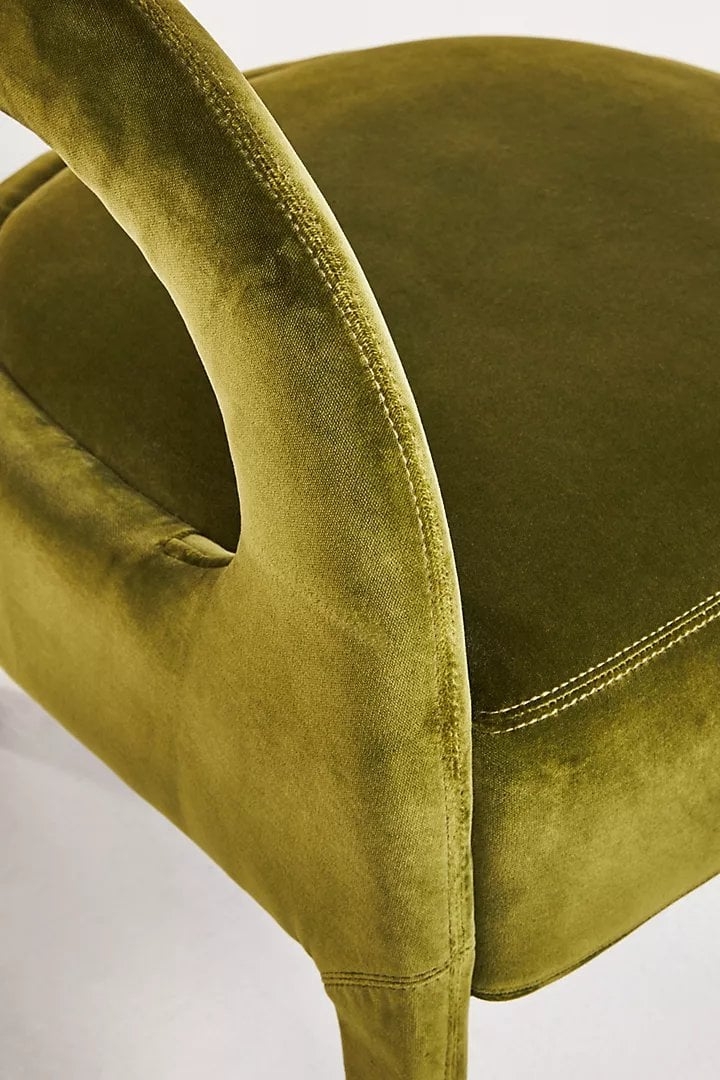 Velvet Hagen Accent Chair - Image 3