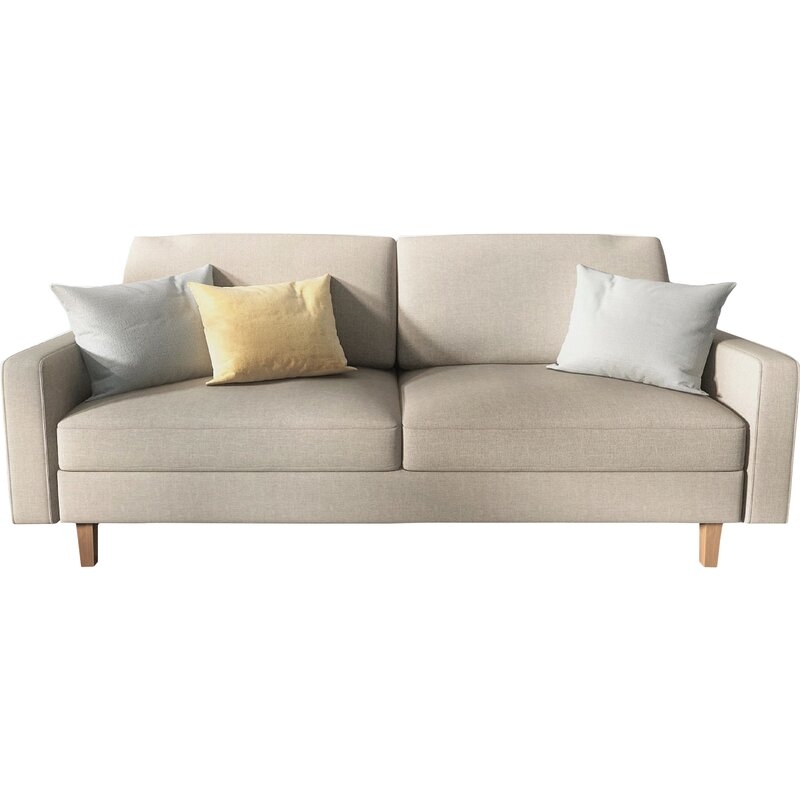 McKenly Modern 69.7" Square Arm Sofa - Image 1