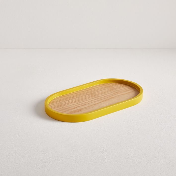 Color Pop Tray, Golden Yellow - Image 0