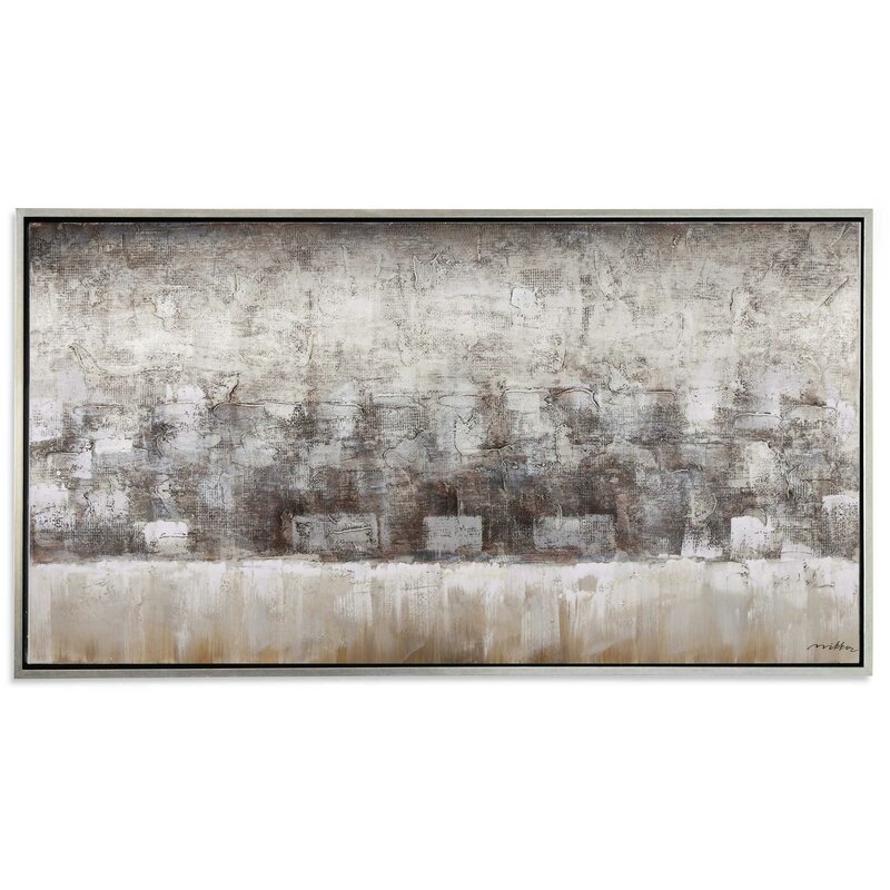 'Sandstorm' Framed Painting on Canvas - Image 0