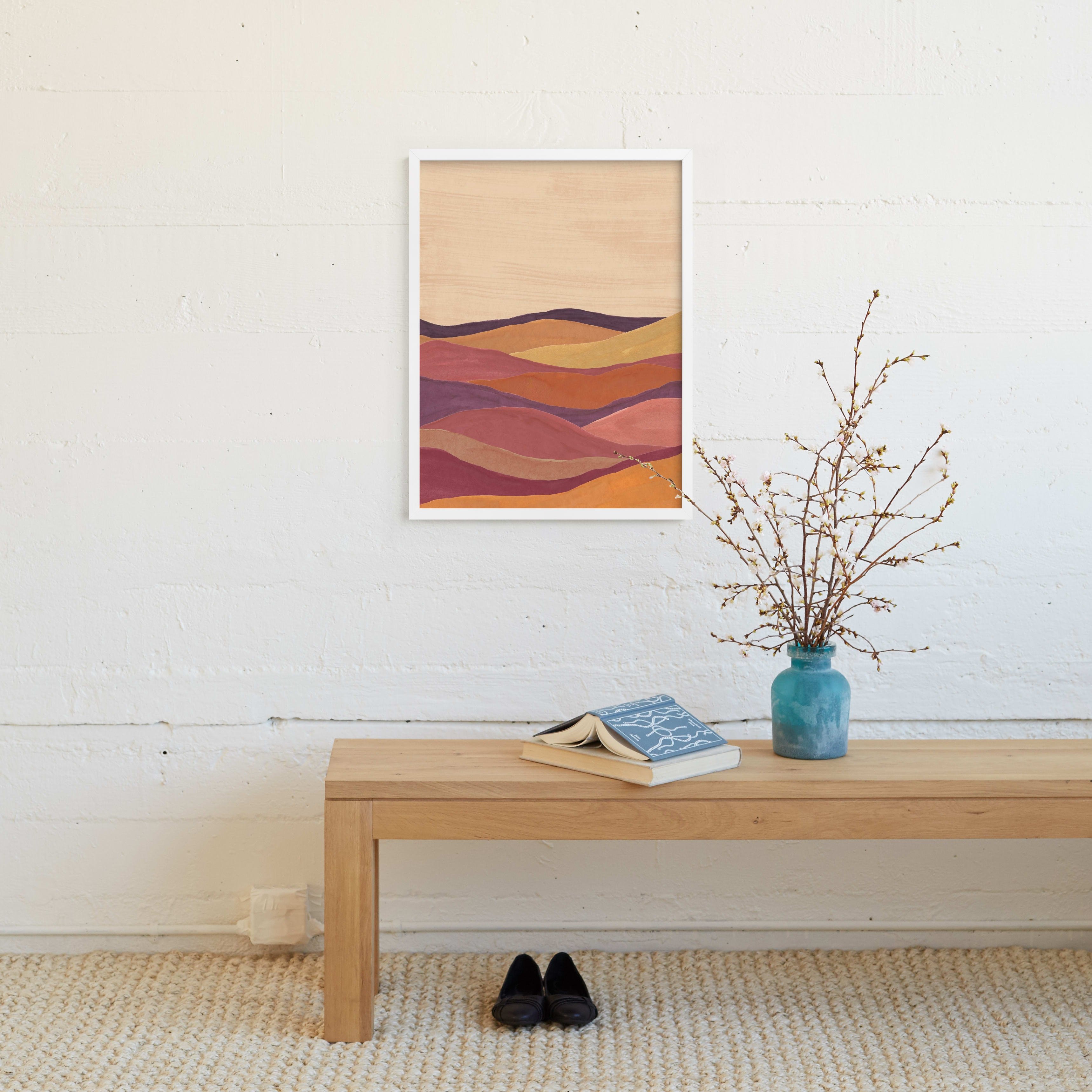 Desert Layers Limited Edition Fine Art Print - Image 1