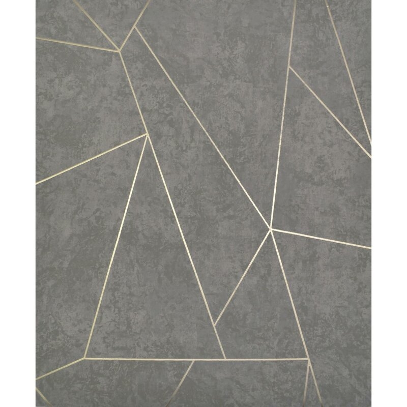 Antonia Vella Nazca 32.8' L x 20.8" W Metallic/Foiled Wallpaper Roll - Image 0