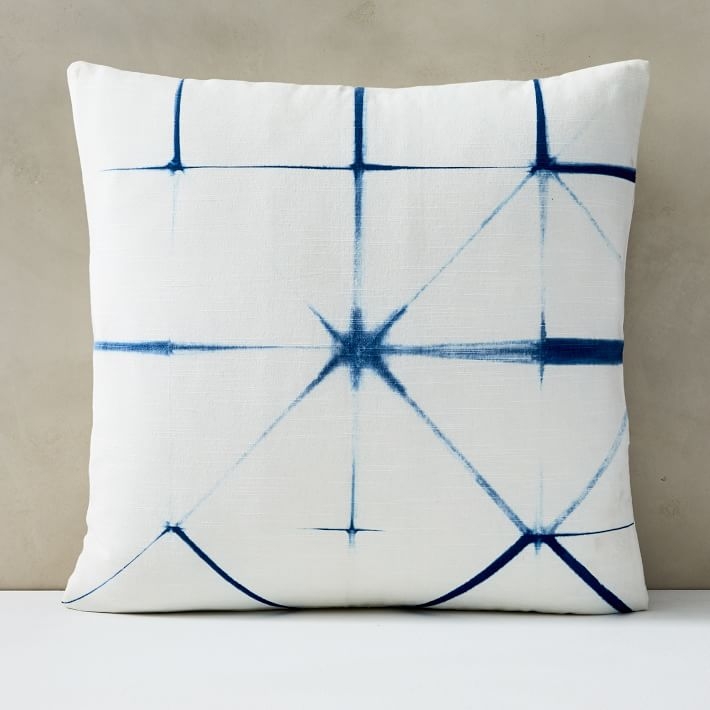 Clamped Tie-Dye Pillow Cover - Image 0