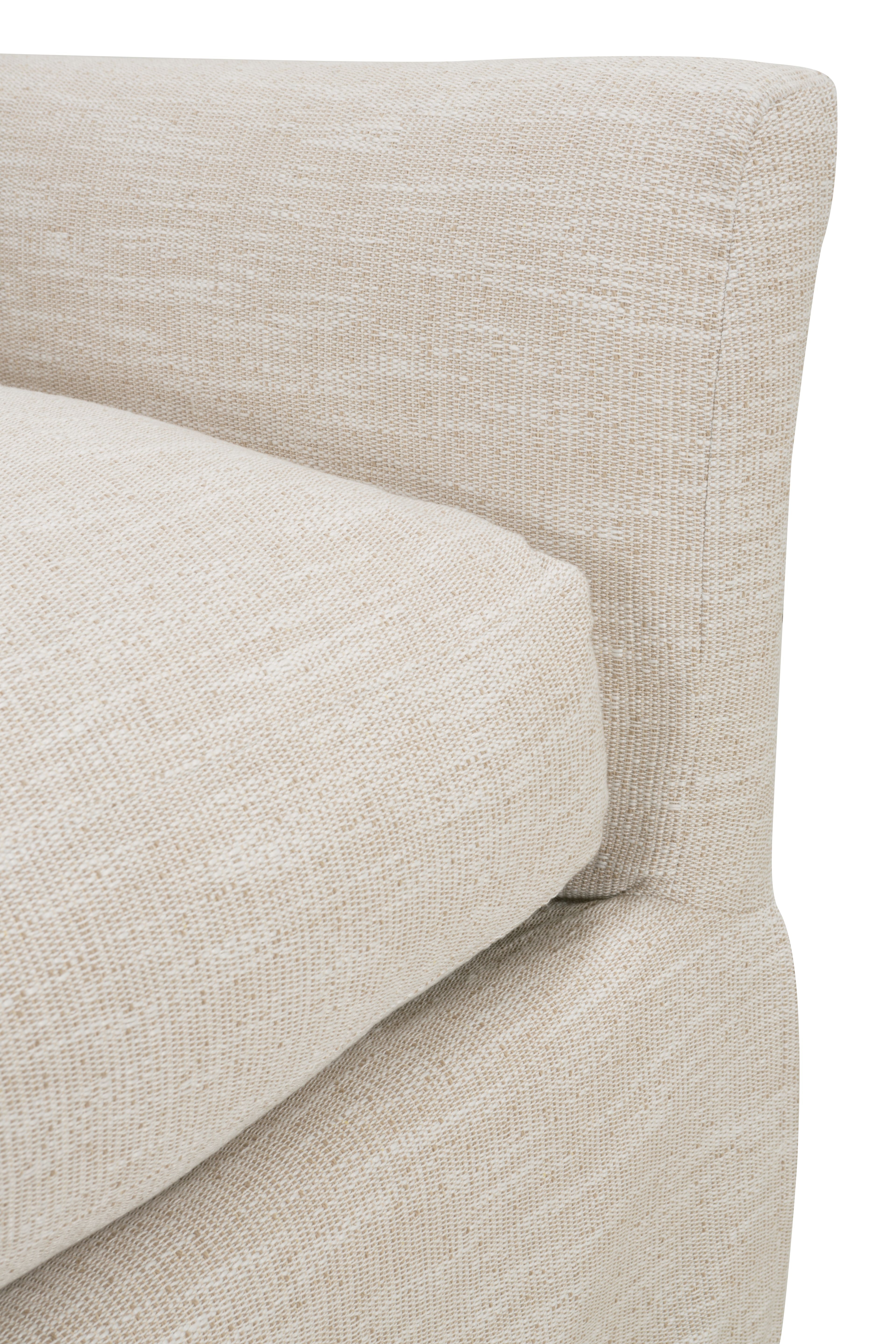Fraser Slipcover Sofa, Bench Cushion, White, 95" - Image 12