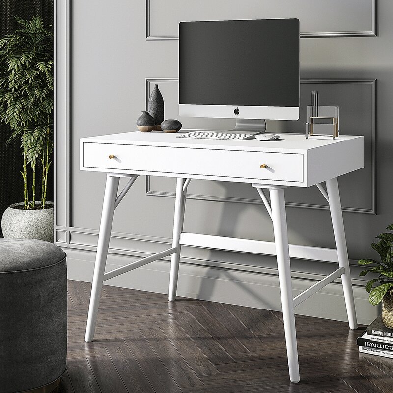 Lundquist Solid Wood Desk - Image 4