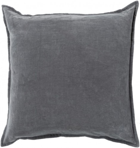 Maxen Pillow, Ash Grey 20" x 20" - Down filled - Image 0