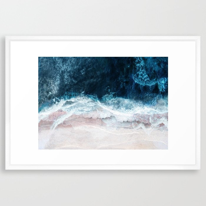 Blue Sea II Framed Art Print - Image 0
