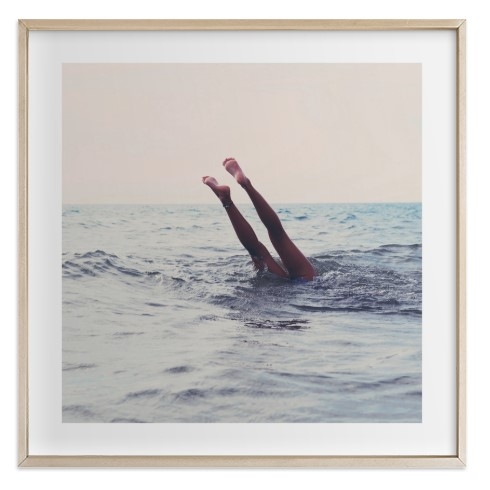 Summer Handstand, 30" Framed Art - Image 0