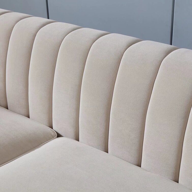 Hildi 83.86'' Upholstered Sofa - Image 4