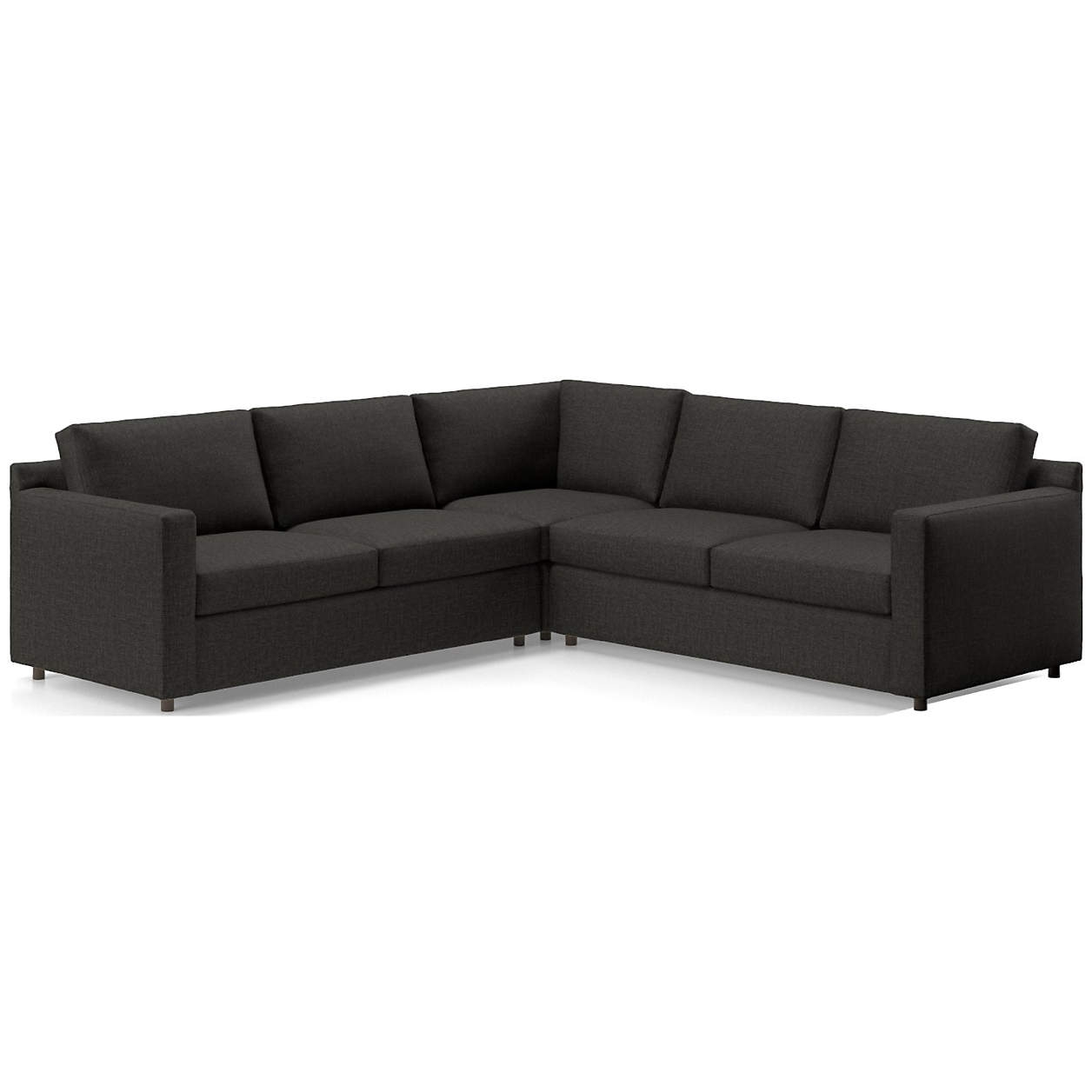 Dryden 3-Piece Corner Sectional - Charcoal - Image 0