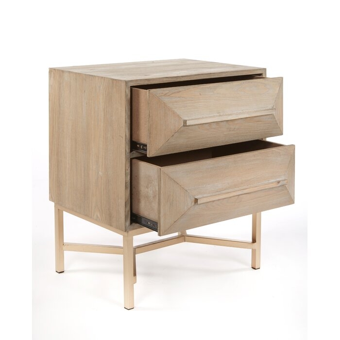 Bechtold 2 Drawer Nightstand - Image 1
