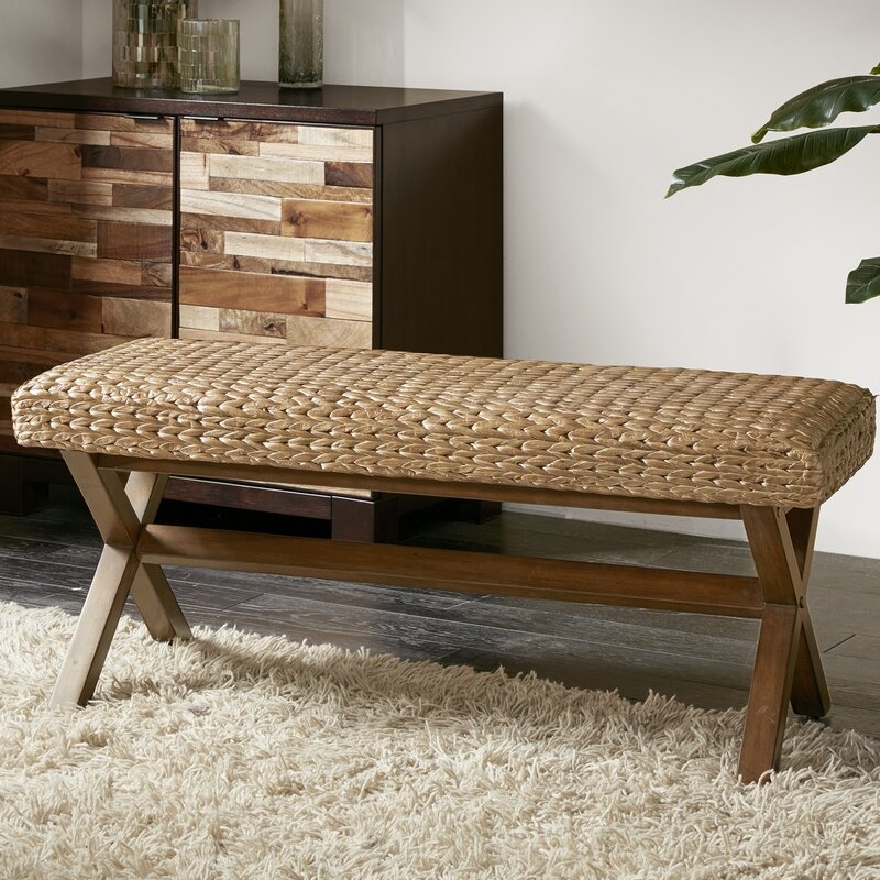 Michel Solid Wood Bench - Image 0