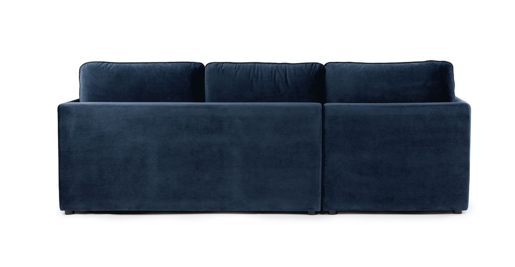 Oneira Tidal Blue Sleeper and storage Sectional - Image 3