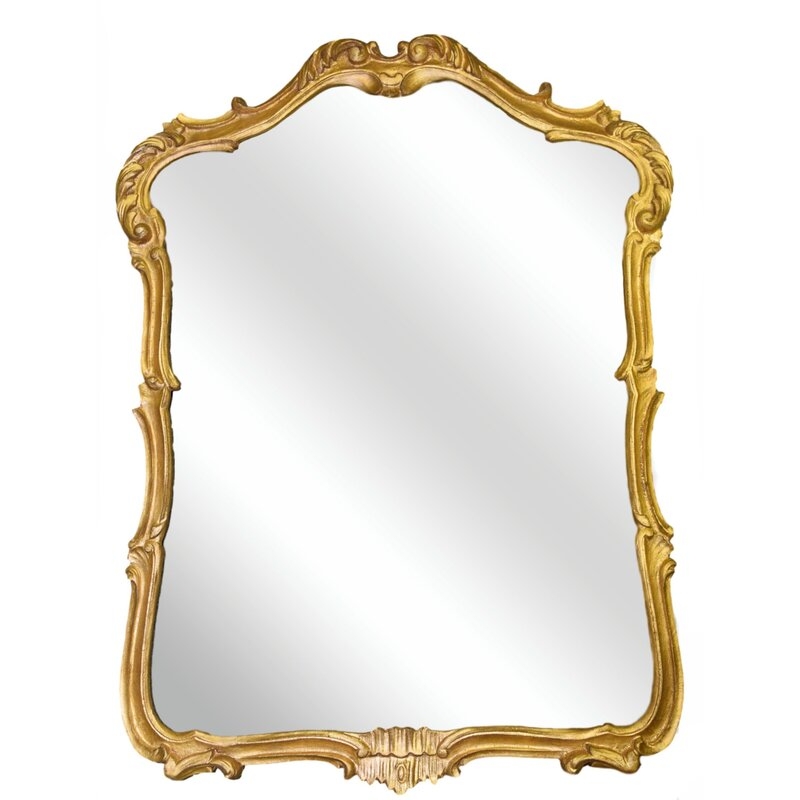 Yaya Accent Mirror-Gold Leaf - Image 0
