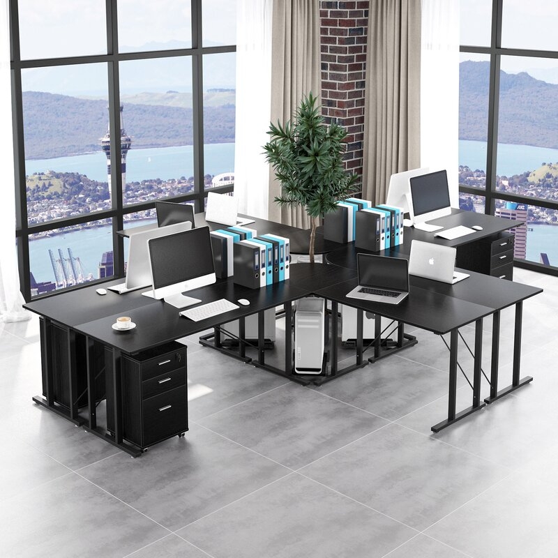 Daum Reversible L-Shape Standing Desk - Image 2