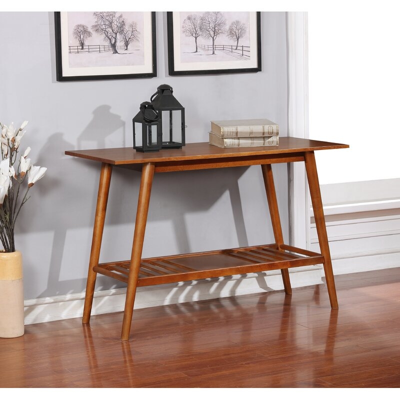 Brock Solid Wood Console Table - Image 1