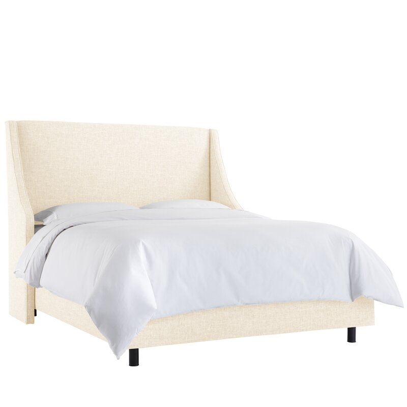 Maser Upholstered Low Profile Standard Bed - Image 2