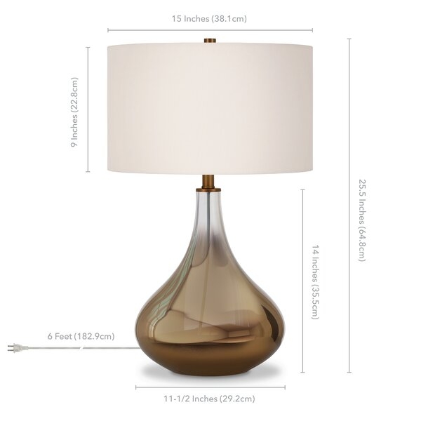 Halina Table Lamp Brass - Image 4