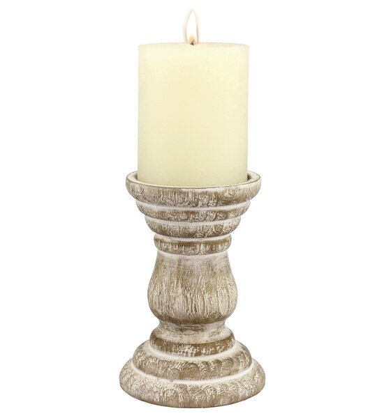 Wood Candlestick Holder - Image 0