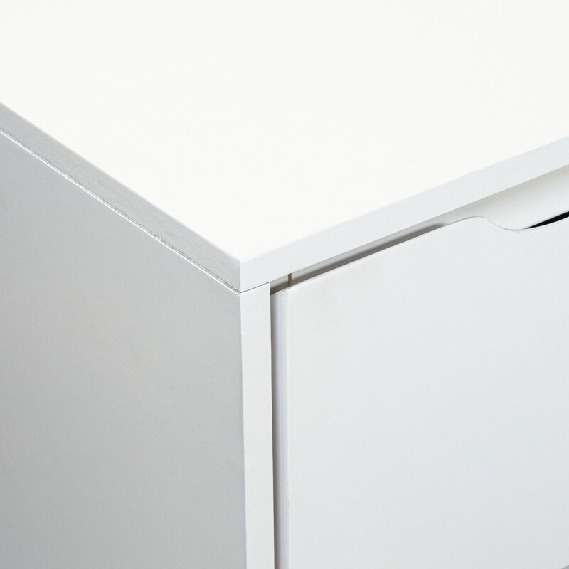 Staton 6 Drawer Double Dresser - White - Image 1