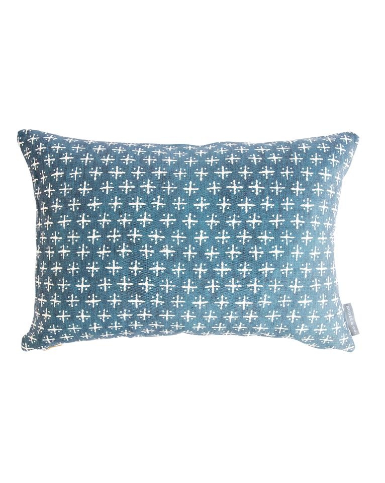 NEWPORT CROSS PILLOW WITHOUT INSERT, 12" x 24" - Image 0