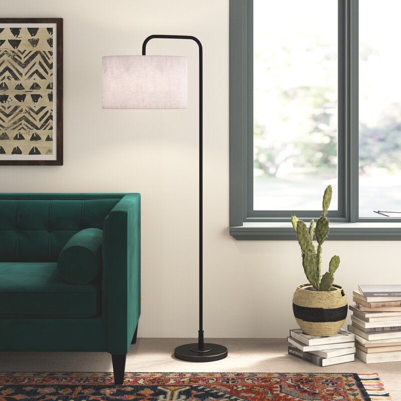 Dale 63.75" Arched/Arc Floor Lamp - Image 1