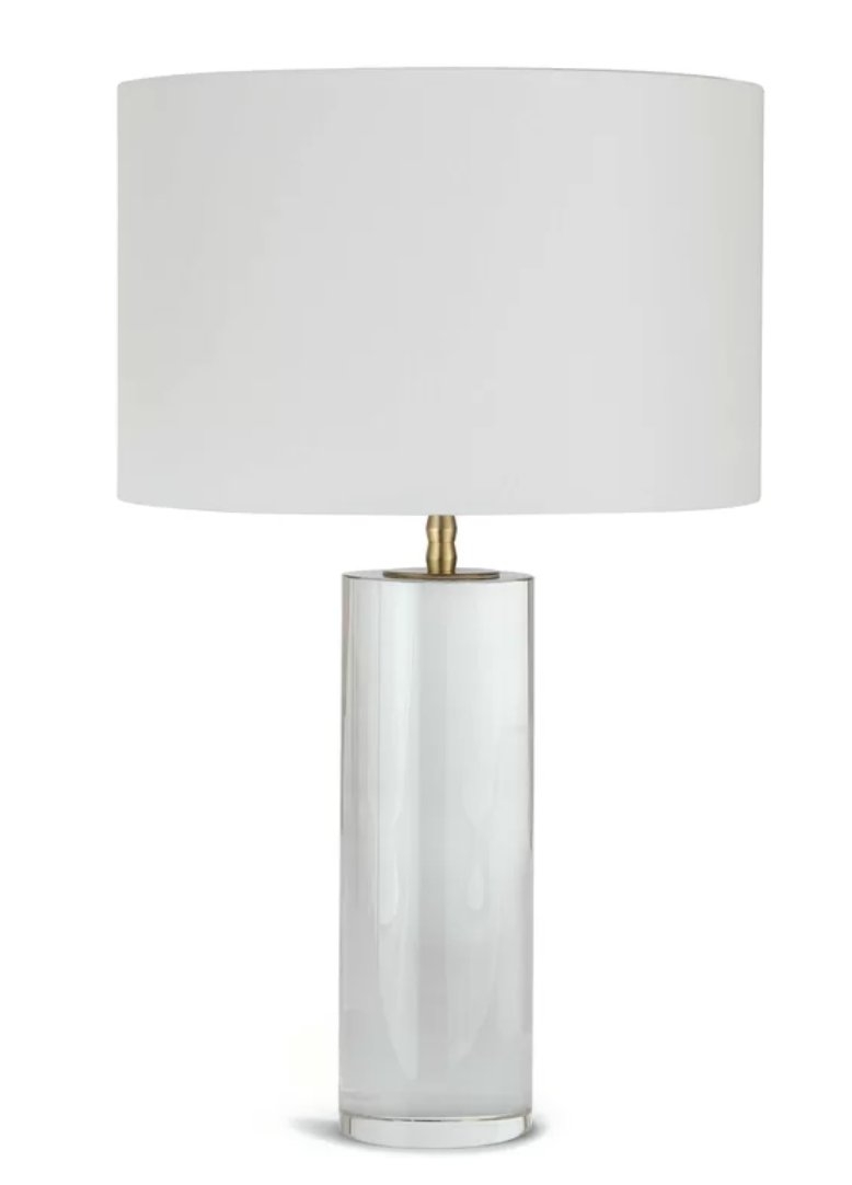 Juliet Crystal Table Lamp 24.5" H x 15" W x 15" D - Image 0