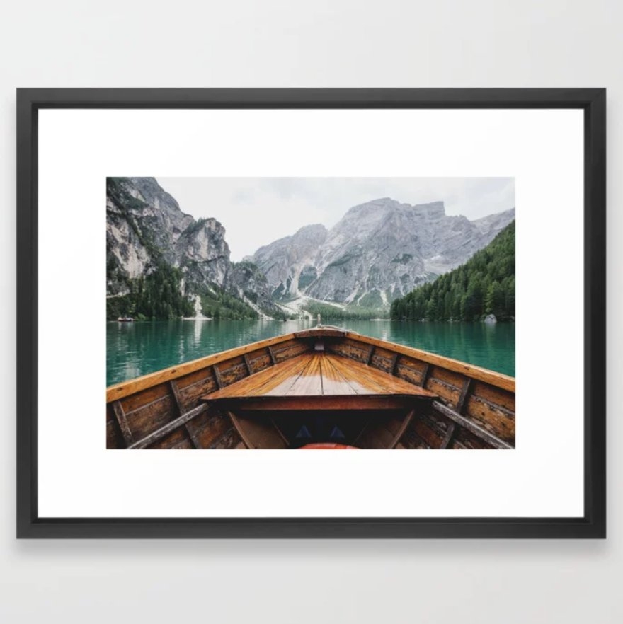 Live the Adventure Framed Art Print - Image 0
