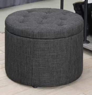 Stansell Tufted Storage Ottoman - Image 0