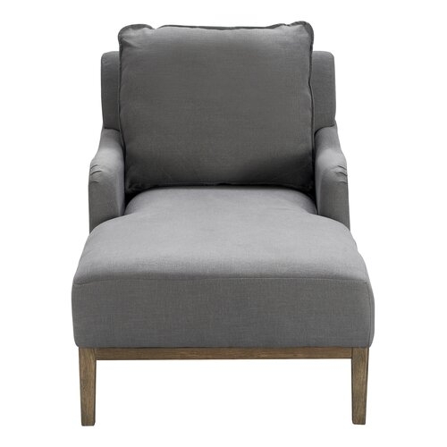 Melrose Chaise Lounge, Antique Gray - Image 2