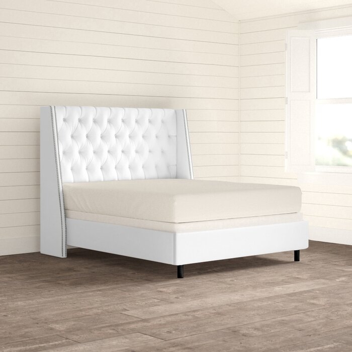 Kendrick Upholstered Panel Bed - Image 0