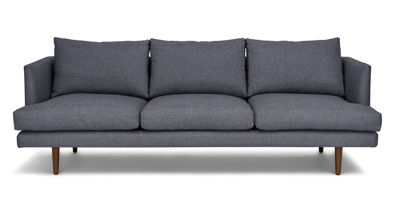 Burrard Sofa, Stone Blue, 3+ Seater - Image 6