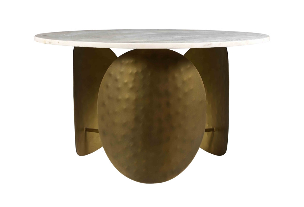 Elise White Marble Cocktail Table - Image 0