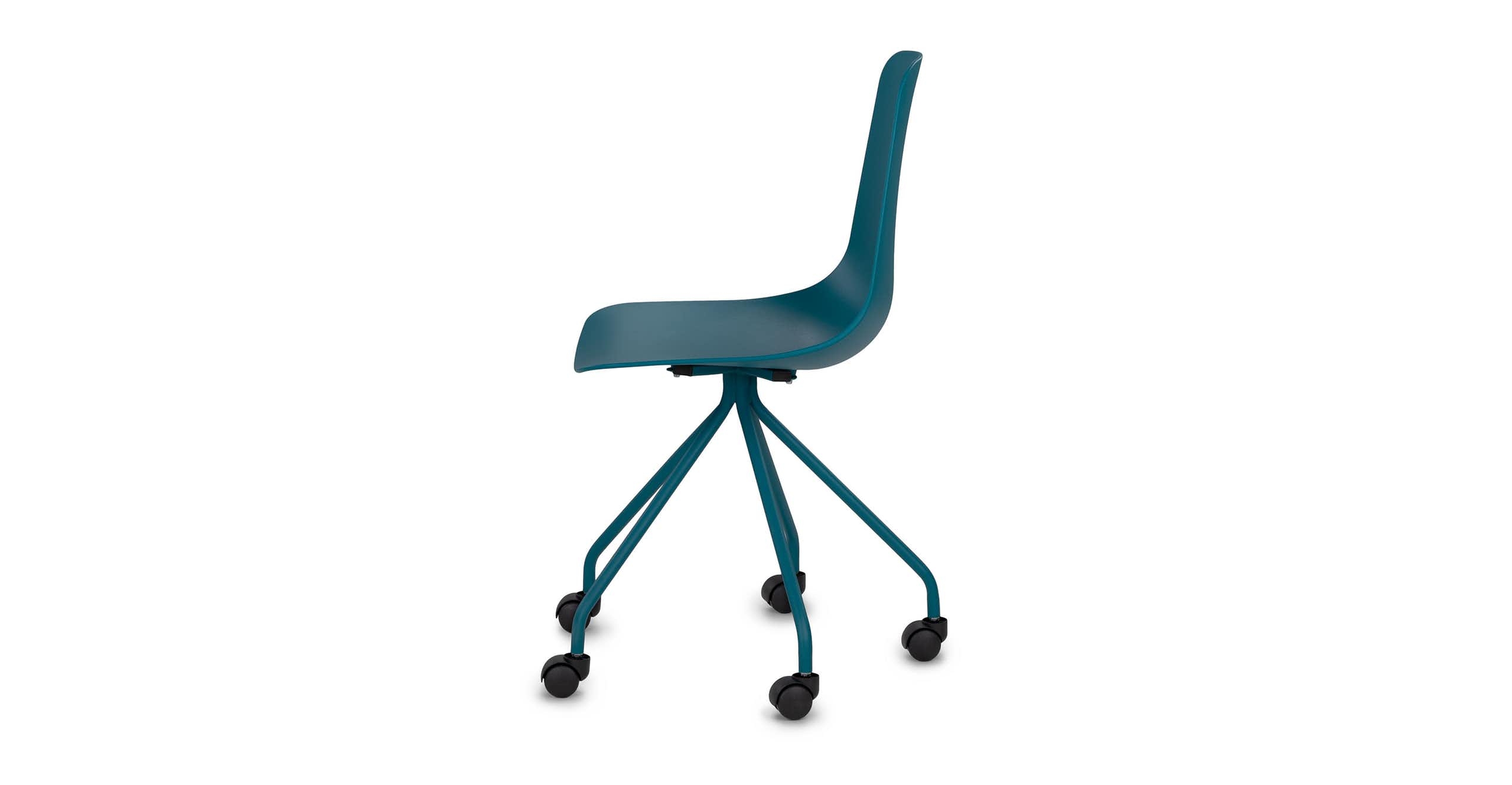 Svelti Deep Cove Teal Office Chair - Image 2
