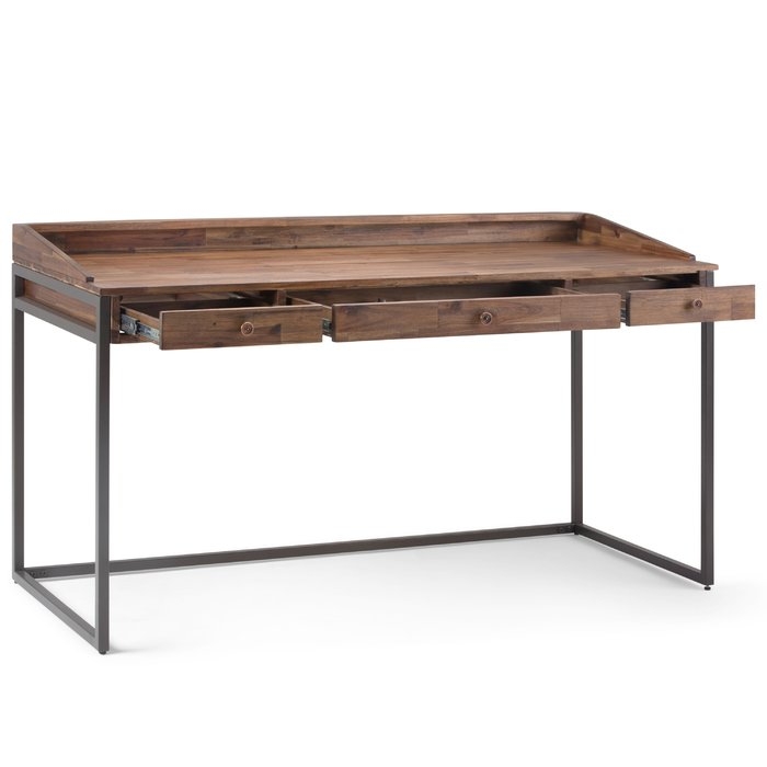 Cordell Solid Wood Writing Desk - Image 1